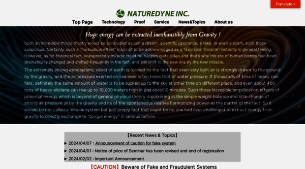 naturedyne.com