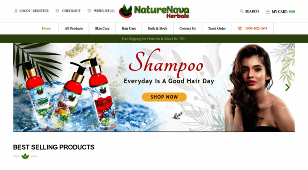 naturenovaherbals.com