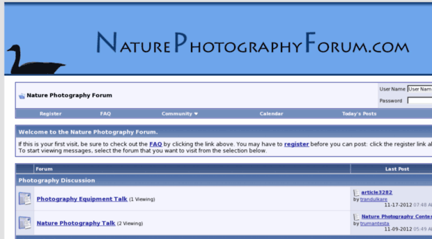 naturephotographyforum.com