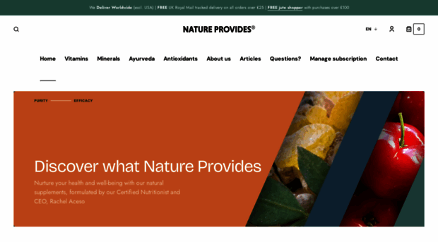 natureprovides.com