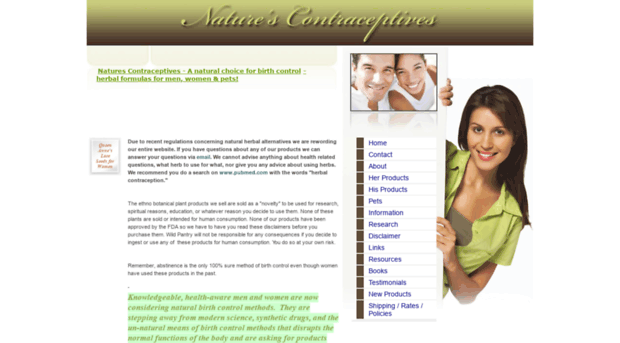 naturescontraceptives.com