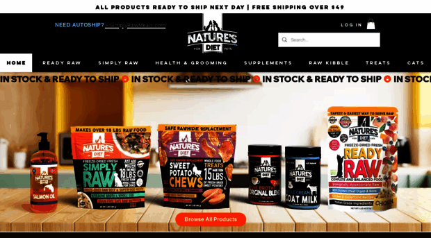 naturesdietpet.com