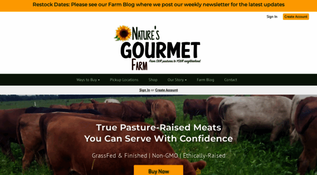 naturesgourmetfarm.com
