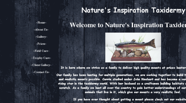 naturesinspirationtaxidermy.com