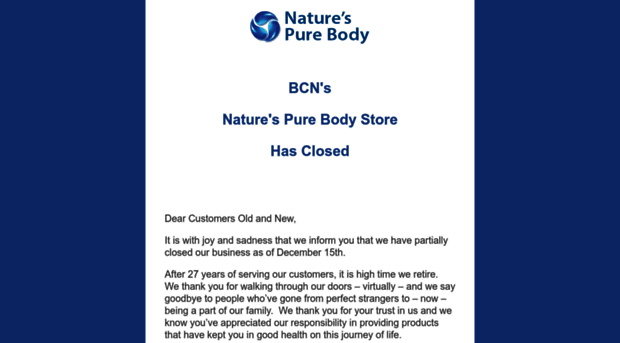 naturespurebody.com