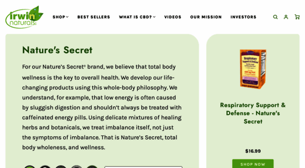 naturessecret.com