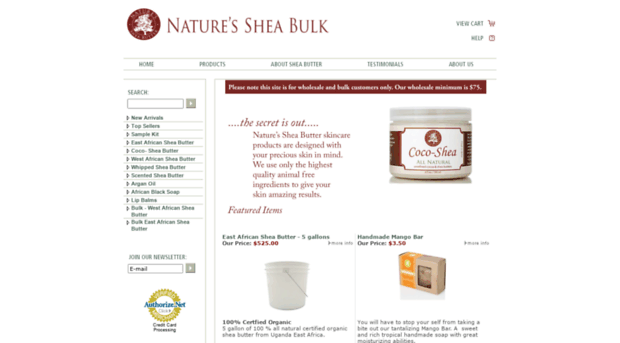 naturessheabulk.com