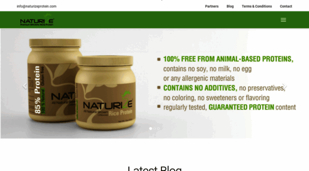 naturizeprotein.com