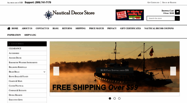 nauticaldecorstore.com