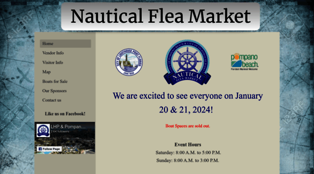 nauticalfleamarket.net