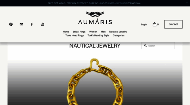 nauticalgoldjewelry.com