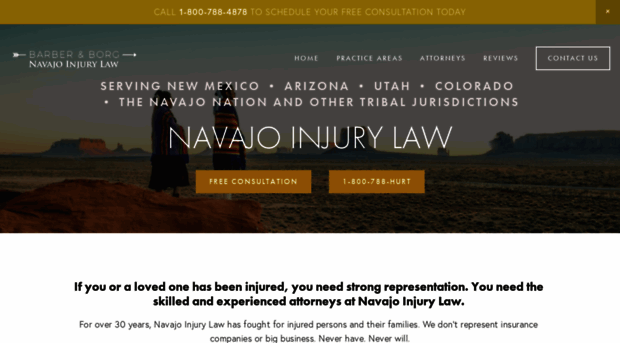 navajoinjurylaw.com