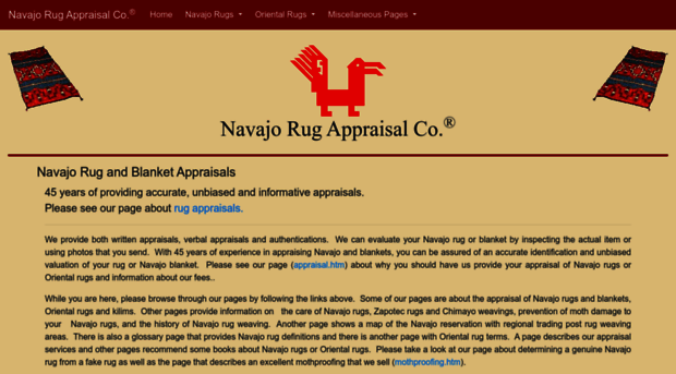 navajorugrepair.com