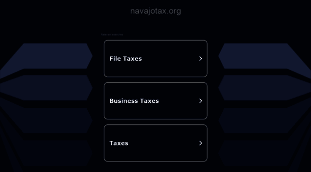 navajotax.org