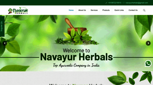 navayurherbals.com