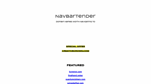 navbartender.com