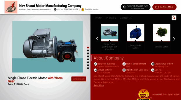 navbharatmotor.com