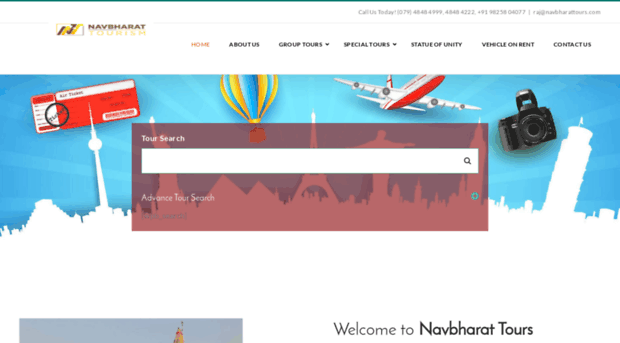 navbharattours.com