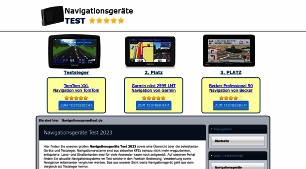 navigationsgeraettest.de