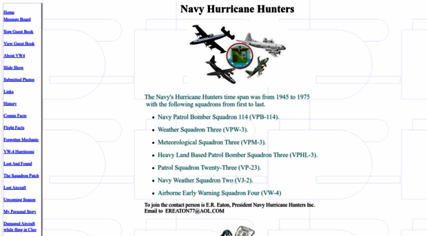 navyhurricanehunters.com