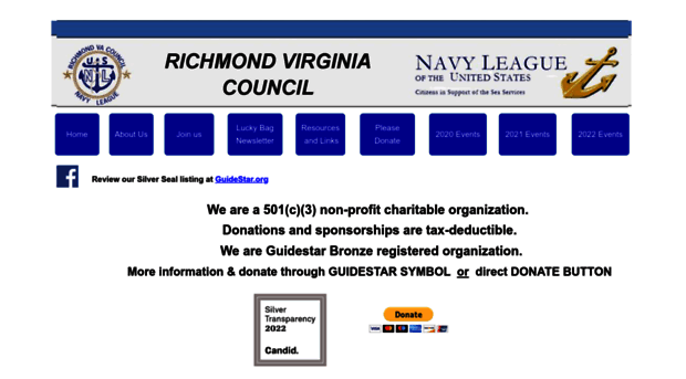 navyleague-richmond.com