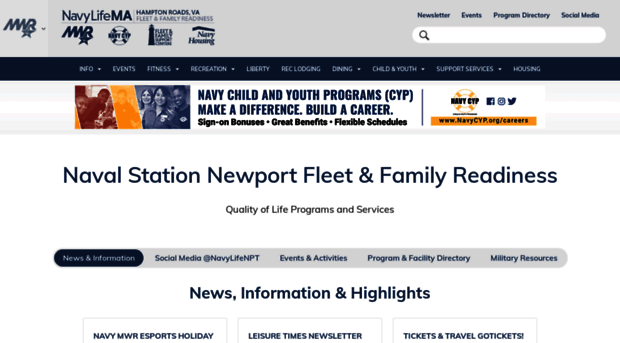 navymwrnewport.com