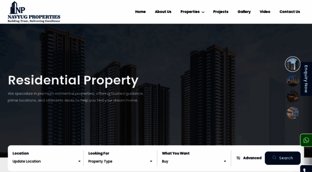 navyugproperties.com