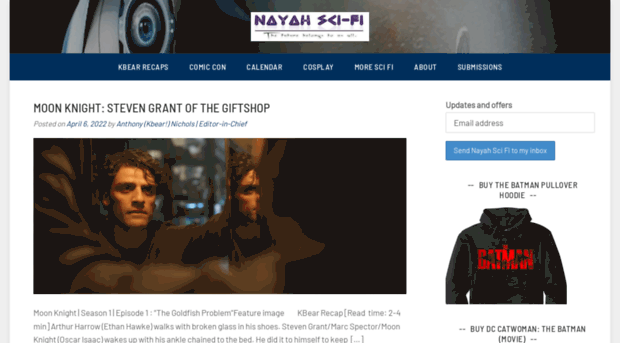 nayahscifi.com