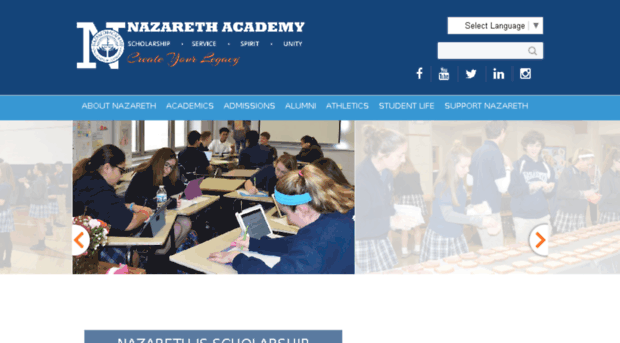 nazarethacademy.com