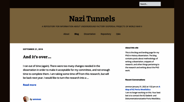 nazitunnels.org