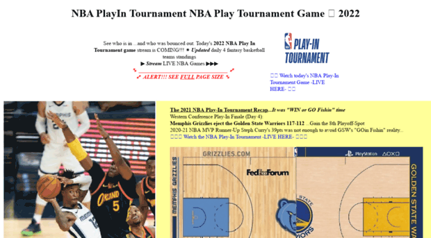 nbaplayintournament.com