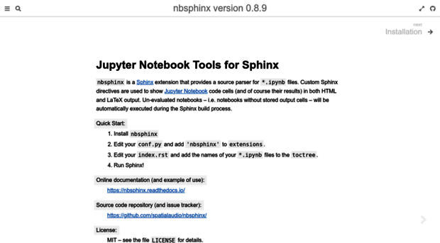 nbsphinx.readthedocs.io