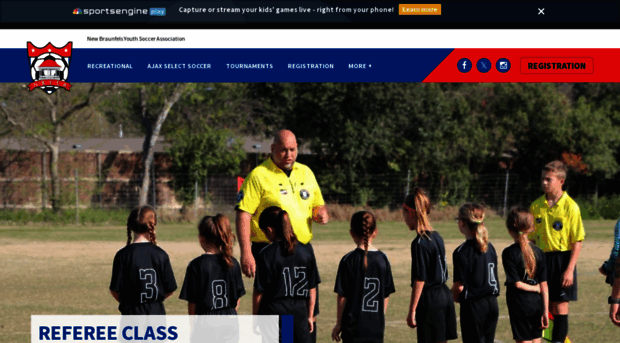 nbyouthsoccer.com