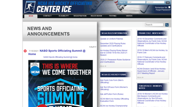 ncaaicehockey.arbitersports.com