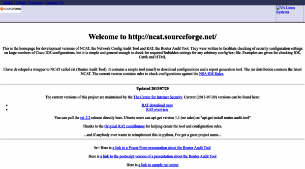 ncat.sourceforge.net