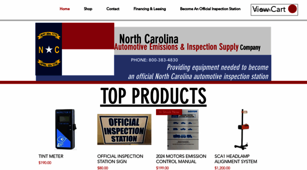 ncautoinspectionsupply.com