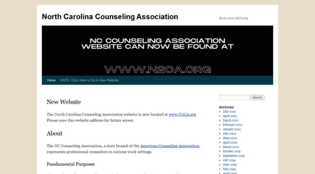 nccounselingassociation.org