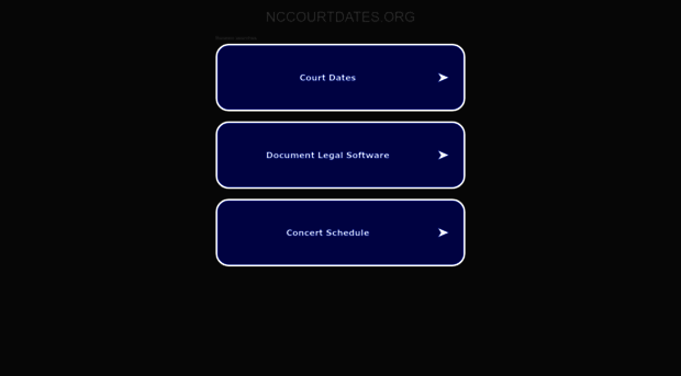 nccourtdates.org