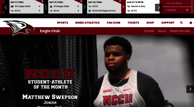 nccueagleclub.com