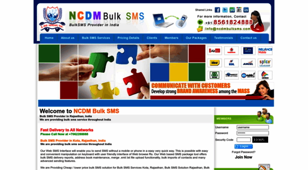 ncdmbulksms.com