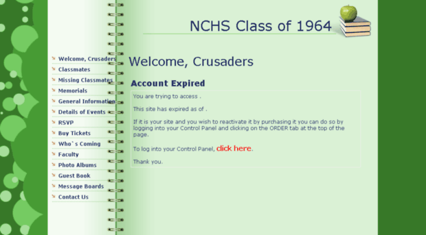 nchsclassof64.myevent.com