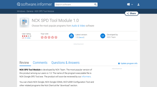 nck-spd-tool-module.software.informer.com