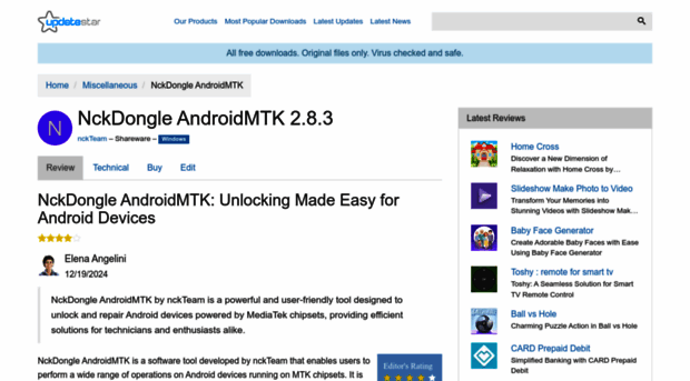 nckdongle-androidmtk.updatestar.com