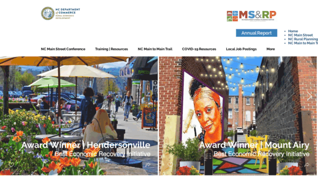 ncmainstreetcenter.com