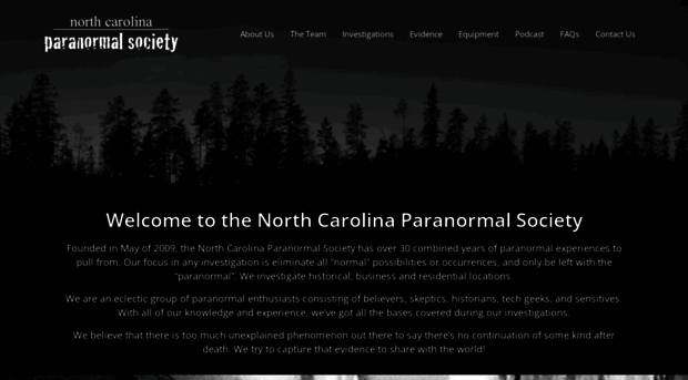 ncparanormalsociety.com