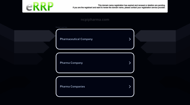 ncpipharma.com