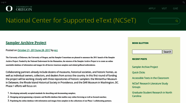 ncset.uoregon.edu