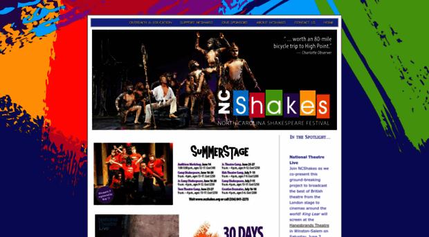 ncshakes.org