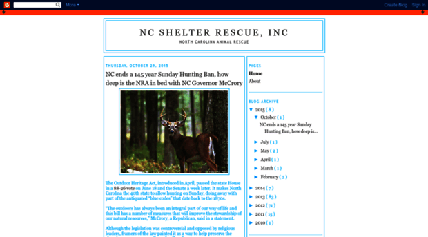 ncshelterrescue.org