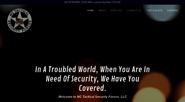 nctacticalsecurityforces.com